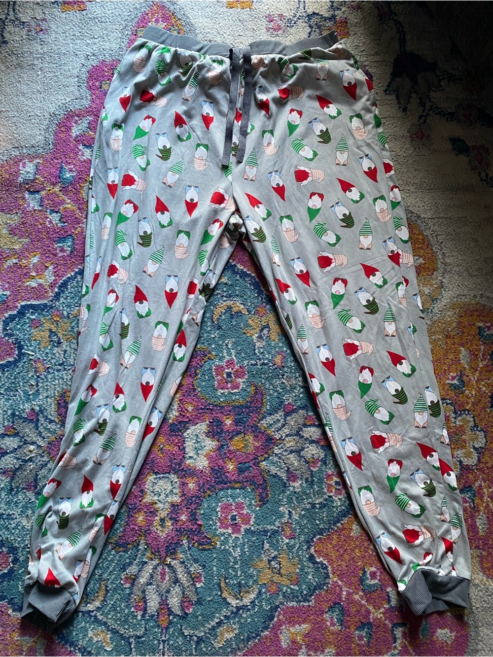 Women’s size xl gnome soft pajama pants grey